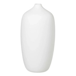 Blomus Ceola Ceramic Vase 25cm - White