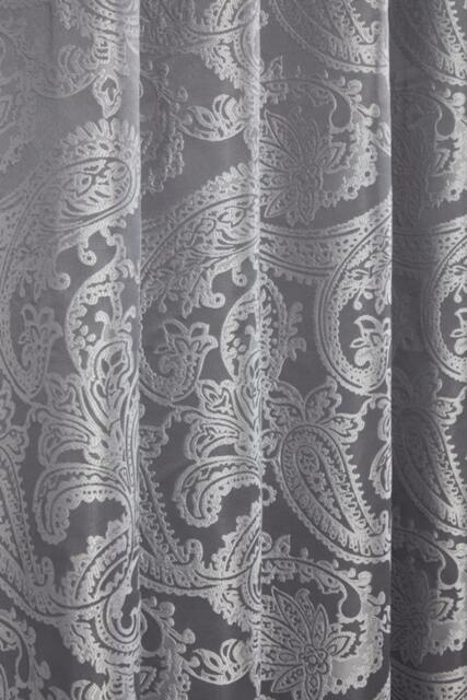 Cavendish Lined Pencil Pleat Curtains 228cm x 228cm Silver Grey Grey