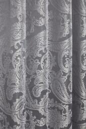 Cavendish Lined Pencil Pleat Curtains 228cm x 228cm Silver Grey Grey