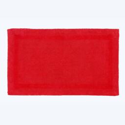 Homescapes Luxury Reversible Extra Large Bath Mat Red 70 x 120 cm