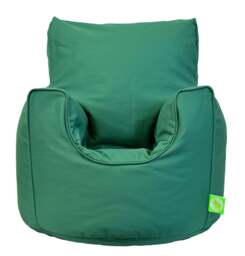 Bean Lazy British Racing Green Cotton Bean Bag Armchair Toddler Size