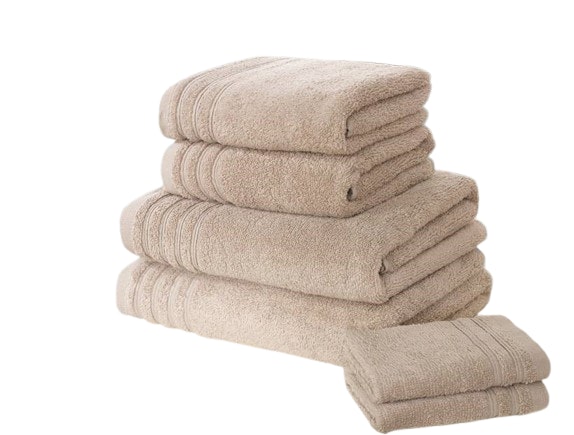 So Soft Pure Cotton Face Towels Super Soft and Absorbant Brown Face cloth 1