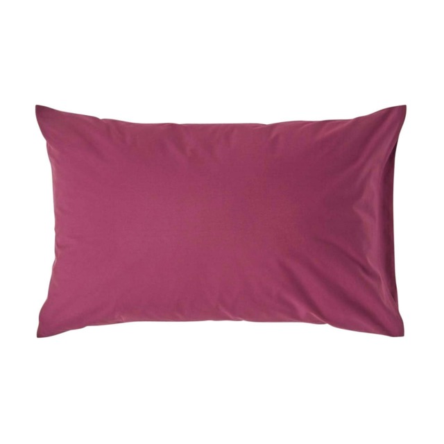 Homescapes Plum Egyptian Cotton Housewife Pillowcase 200 TC - Standard Size