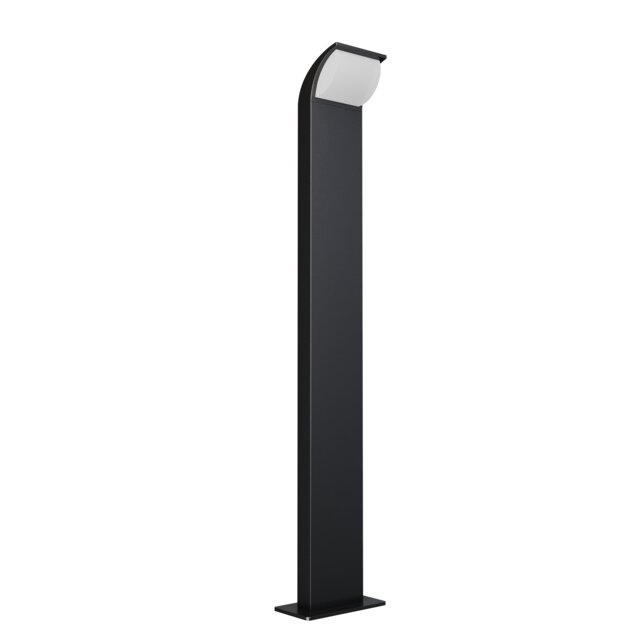 Stock Outdoor Bollard Graphite 3000K 450lm IP65