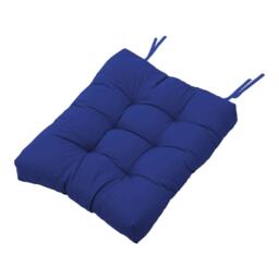 Living and Home Set of 2 Outdoor Lounge Chair Cushions, Navy Blue