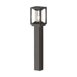 Cell 75cm Outdoor Bollard Graphite IP54 1xE27