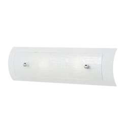 Duet 2 Light Bathroom Wall Light Polished Chrome IP44, G9