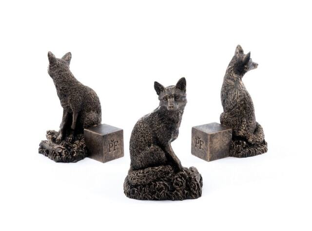 Fox Plant Pot Feet - Set of 3 - L7 x W8.5 x H9.5 cm Grey