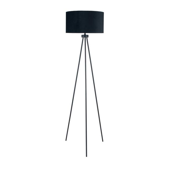 Black Metal Tripod Floor Lamp For Living Room