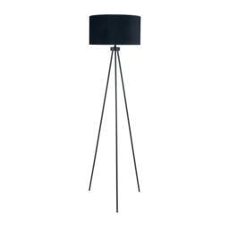 Black Metal Tripod Floor Lamp For Living Room