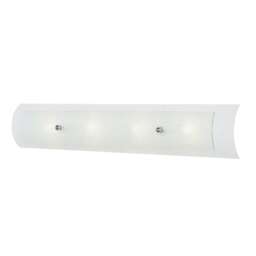 Duet 4 Light Bathroom Wall Light Polished Chrome IP44, G9
