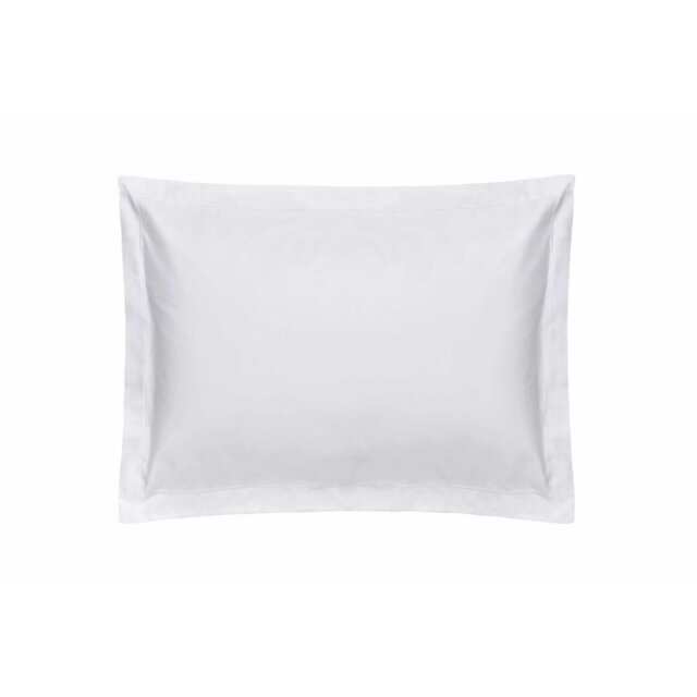 Belledorm 1000 Thread Count Cotton Sateen Oxford Pillowcase - White - One Size