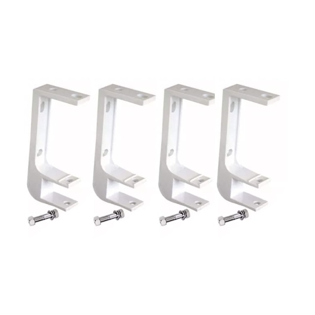Set Of 3 Ceiling Wall Brackets For 40mm Torsion Bar Standard Manual XL Awnings