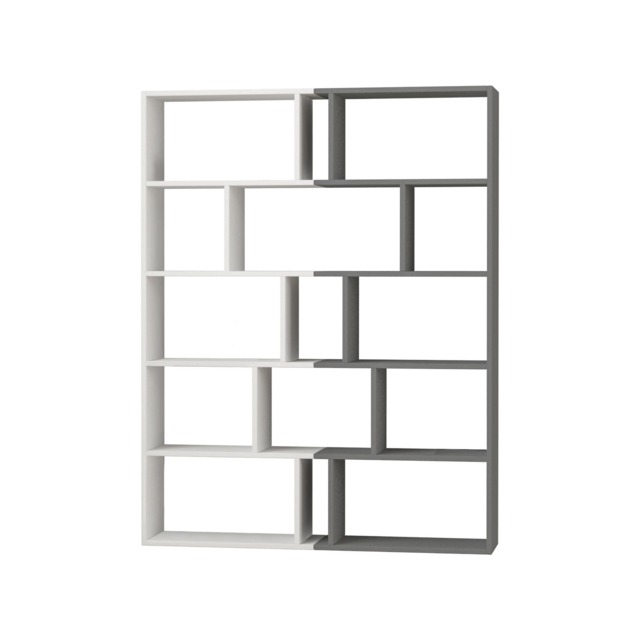 Decortie Tapi Bookcase 124x30x159cm White