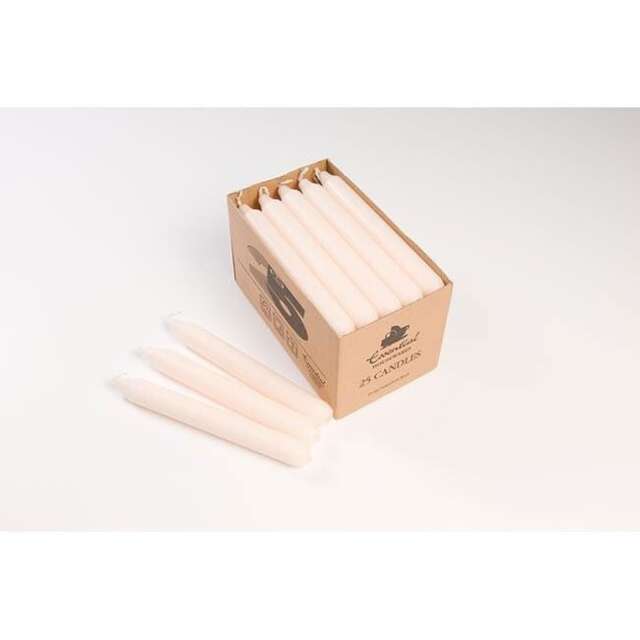 Essential 7 Hour Candles Ivory 25pk - One Colour - One Size