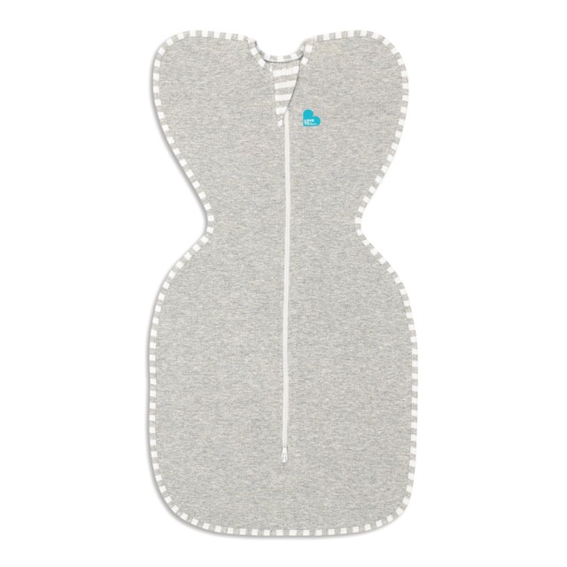 Love to Dream Swaddle Up Grey 1.0 TOG Baby Swaddle - 2.2-3.8kg
