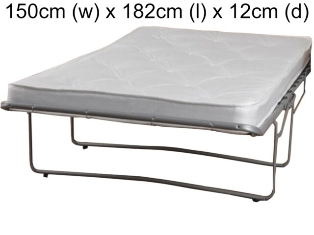 150cm Pocket spring, metal action replacement sofabed sofa bed settee spring, 2 fold,sprung mattress Multi