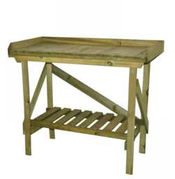 Forest Garden Wooden Gardener's Potting Bench