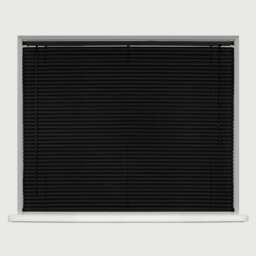 PVC Venetian Blind 150cm x 210cm Black