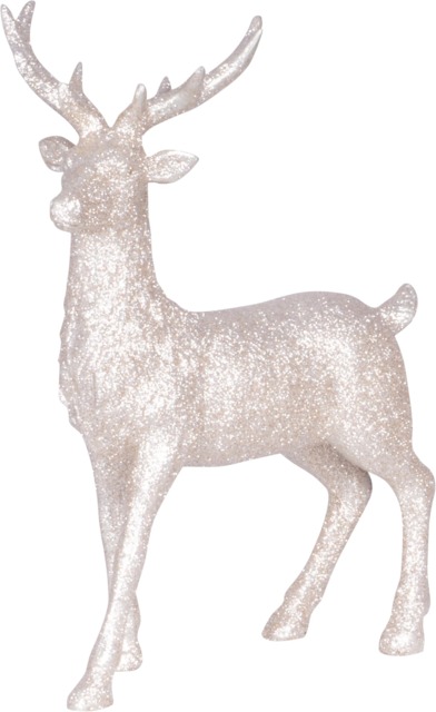 St Helens Polyresin Deer Champagne