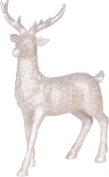 St Helens Polyresin Deer Champagne