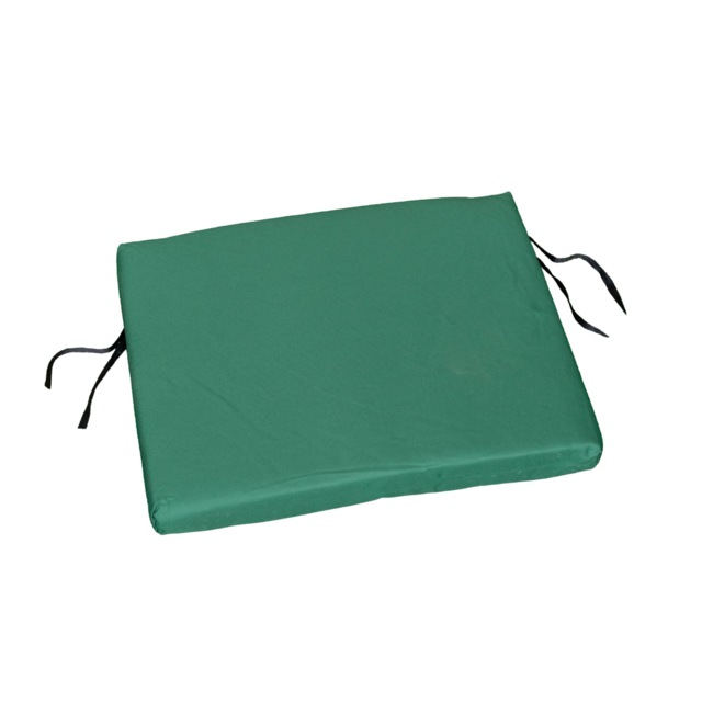 52 x 41cm Cushion Base for Single Wooden Garden Chair in Green