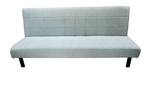 The Tivona 2 Seater Sofa Bed in Grey, Silver or Navy Silver One Size