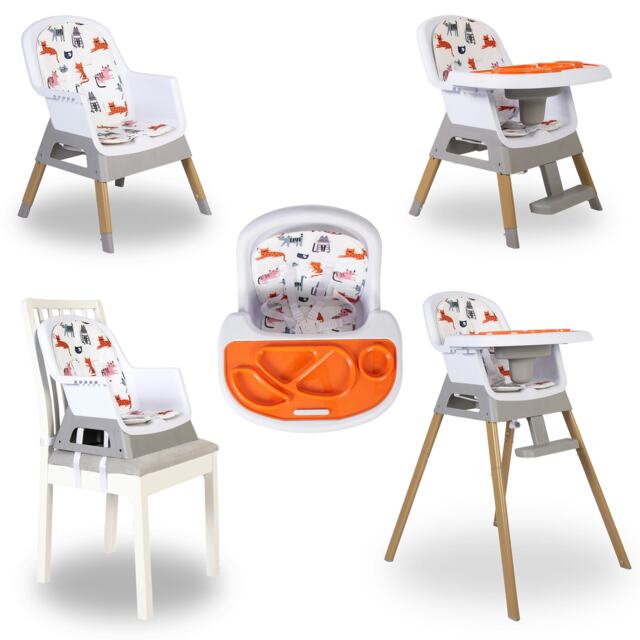 Red Kite Feed Me Snak 4 in 1 Highchair/Lo Chair/Toddler Chair/Booster Seat