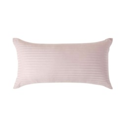 Homescapes Dusky Pink Violet European Size Egyptian Cotton Pillowcase 330 TC - 40 x 80 cm