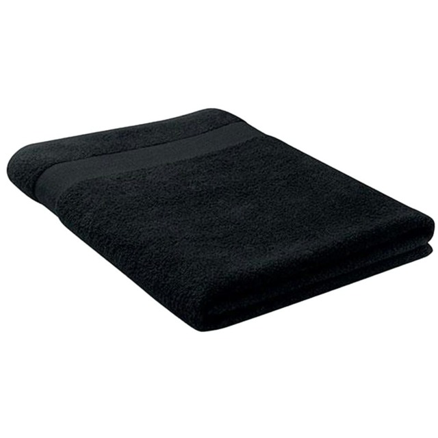 MidOcean Merry Organic Cotton Towel - Black - One Size Black One size