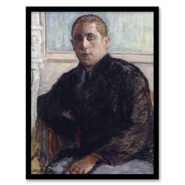 "Portrait of Doctor Maurice Girardin Bonnard Framed Wall Art Print 12X16"""