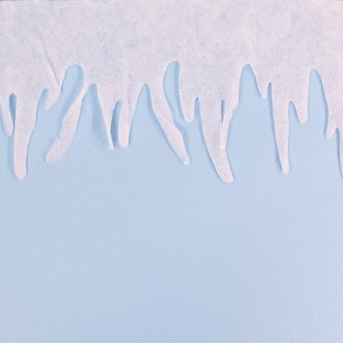 Christmas Snow Garland 1m
