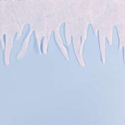 Christmas Snow Garland 1m