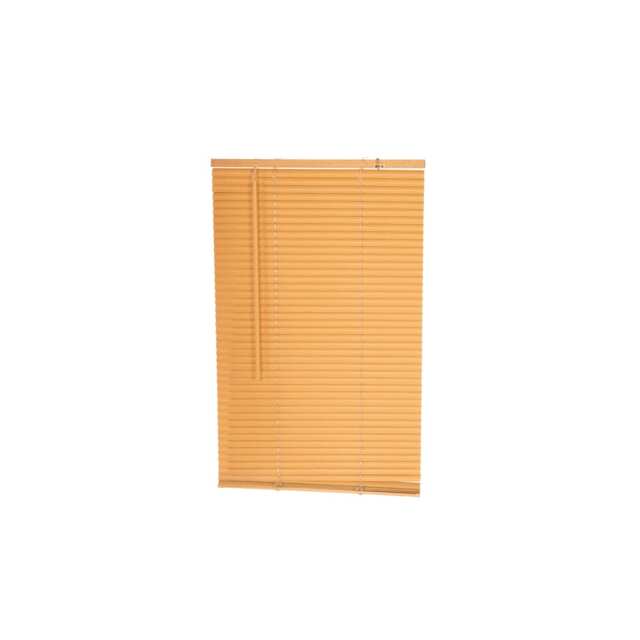 60 x 150cm PVC Teak Wood Effect Home Office Venetian Window Blinds with Fixings Brown