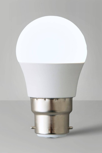 ValueLights B22 Pack of 6 4W Globe Warm White Bulbs