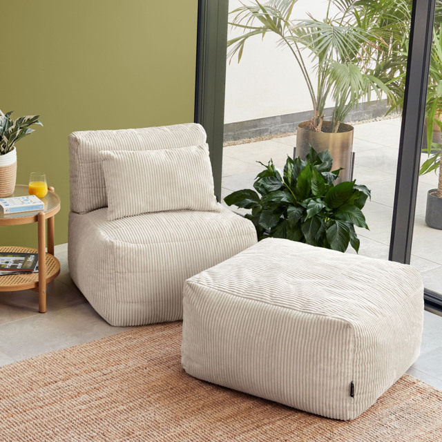 2pcs icon Noa, 1x Recliner, 1x Slab, Jumbo Cord Stone