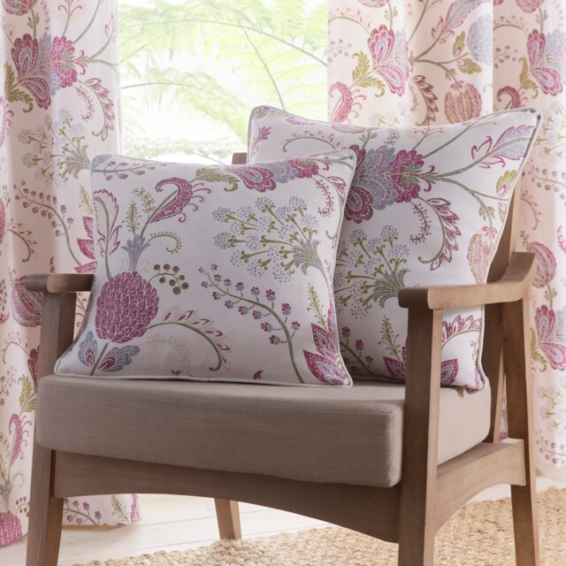 Portfolio Home Richmond 43x43cm Pair of Cushion Covers Lavender