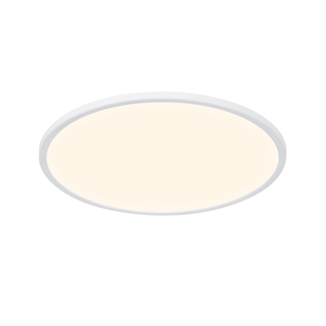 Nordlux Oja Indoor Ceiling Light White Plastic Intergrated LED 25,000hrs - Mains Powered, IP54