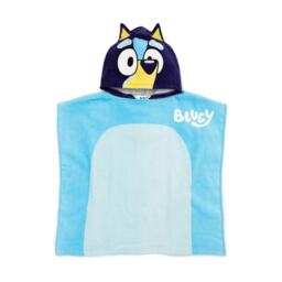 Bluey Childrens/Kids Hooded Towel - Blue/Navy/White - One Size