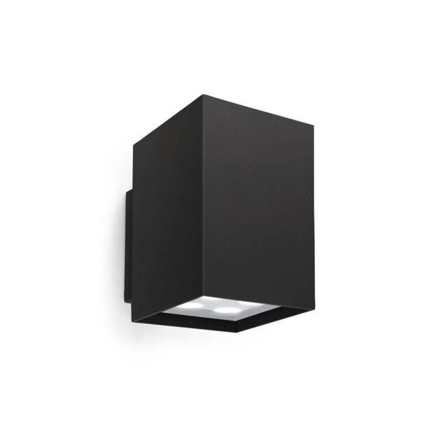 Afrodita Outdoor LED Up & Down Wall Light Black 10cm 1690lm 3000K IP55