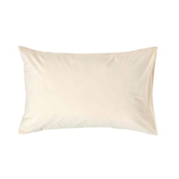 Homescapes Cream Egyptian Cotton Housewife Pillowcase 200 TC - Standard Size