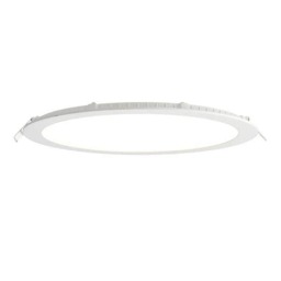 Siriodisc Integrated LED Recessed Light Panel Matt White, Frosted Acrylic
