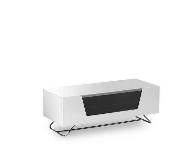 Chromium TV-Stand with 1 Flap White CRO2-1000CB-WHT White White One Size 280
