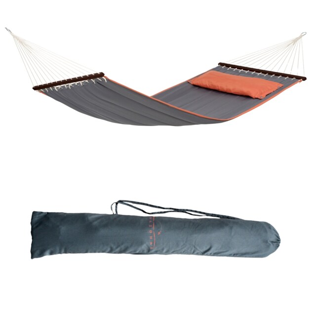 American Dream Double Spreader Bar Hammock Grey