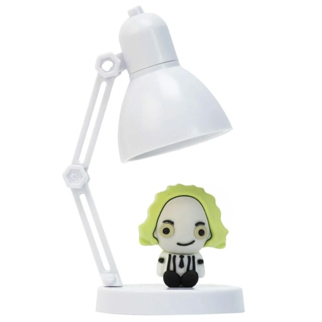 Beetlejuice Mini Desk Lamp - White/Black/Green - One Size