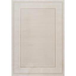 Concept Looms Olivia OLI101 Cream Beige Soft Traditional-Modern Sheen Rug, 220cm x 160cm