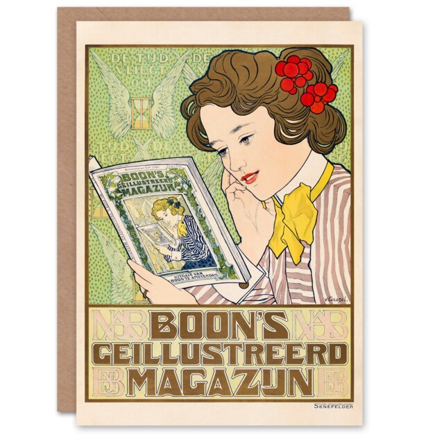 Johann Georg van Caspel Art Card Boons Illustrated Magazine