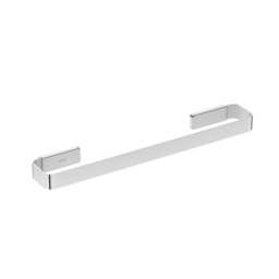 Cosmic Bathroom Towel Wall Mounted Rail with Chrome Stainless Steel Finish 40 cm