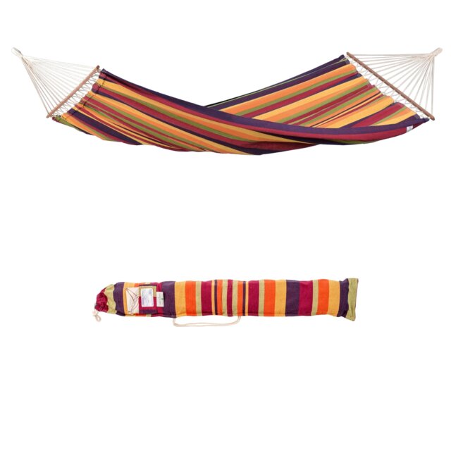 Brasilia Tropical Single Spreaderbar Hammock