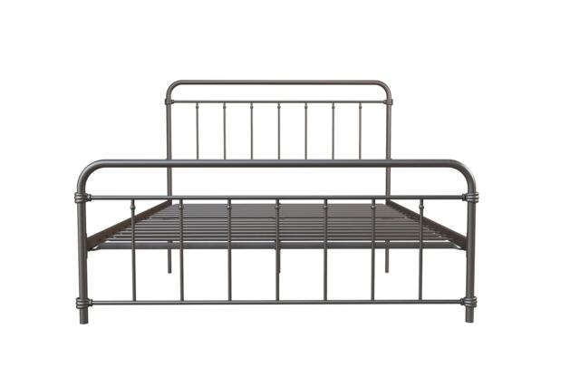 Wallace Metal Bed Bronze Look, Double